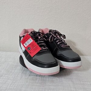 Hello Kitty Black and Pink Sneakers Sporty Design